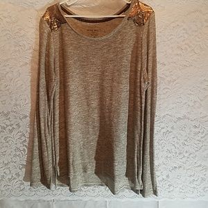 Sequin embellished top